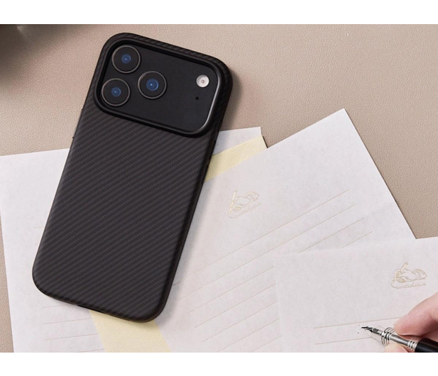 PITAKA Aramid UltraGuard Case Black/Grey iPhone 17 Pro Max - 1369488 - zdjęcie 6